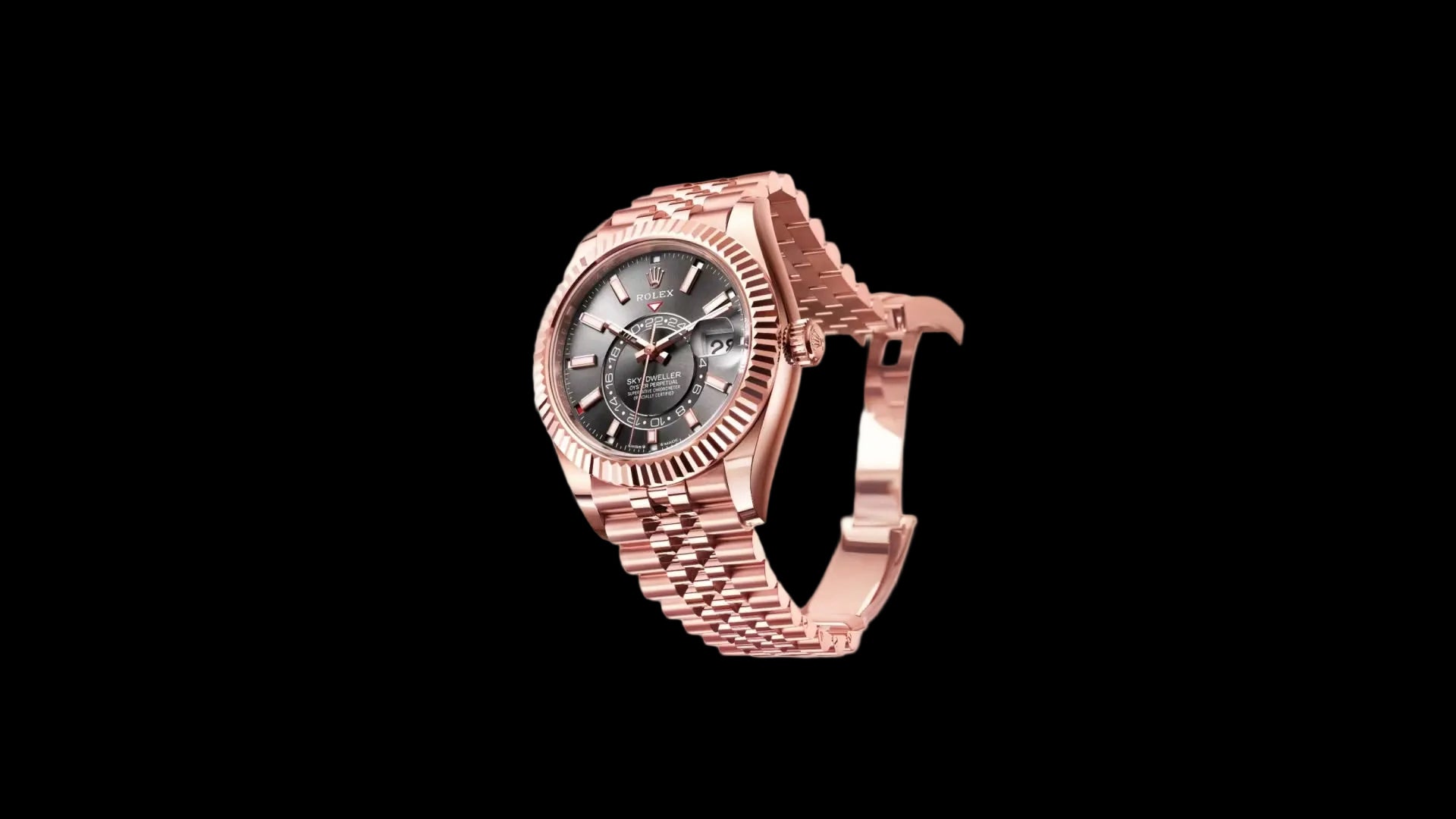 Rolex Sky-Dweller Oyster, 42 mm, Everose gold M336935-0008