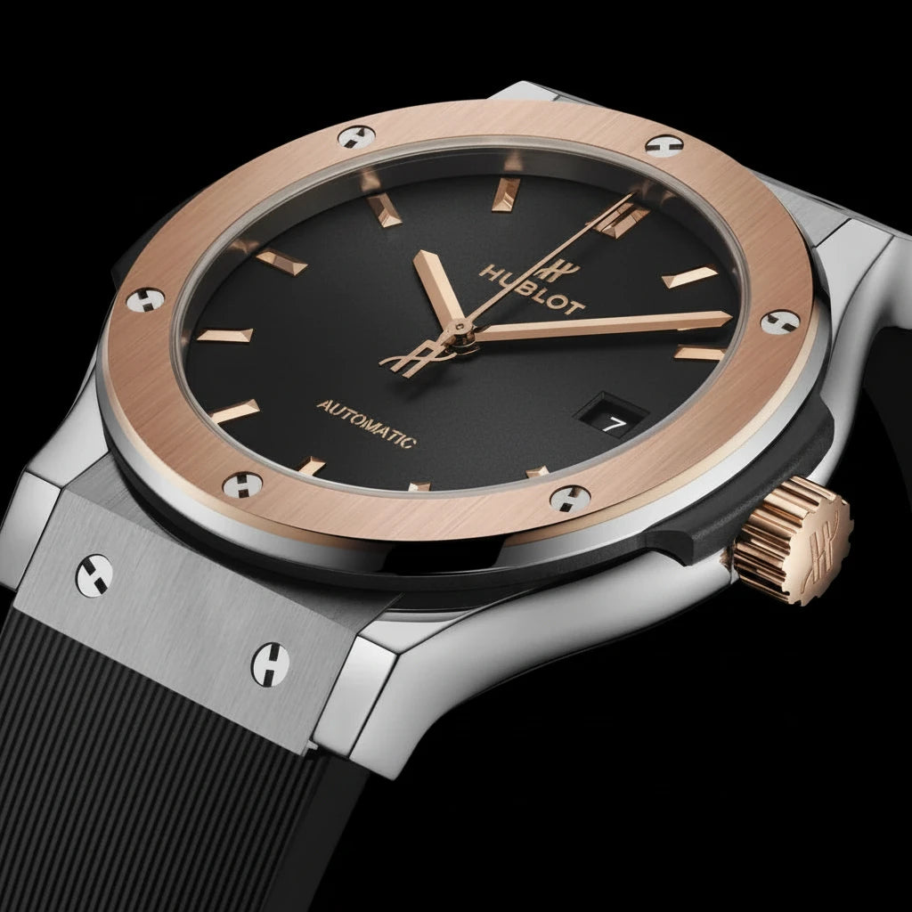 Hublot CLASSIC FUSION TITANIUM KING GOLD