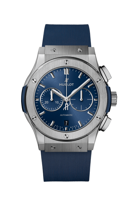 Hublot CLASSIC FUSION CHRONOGRAPH TITANIUM BLUE