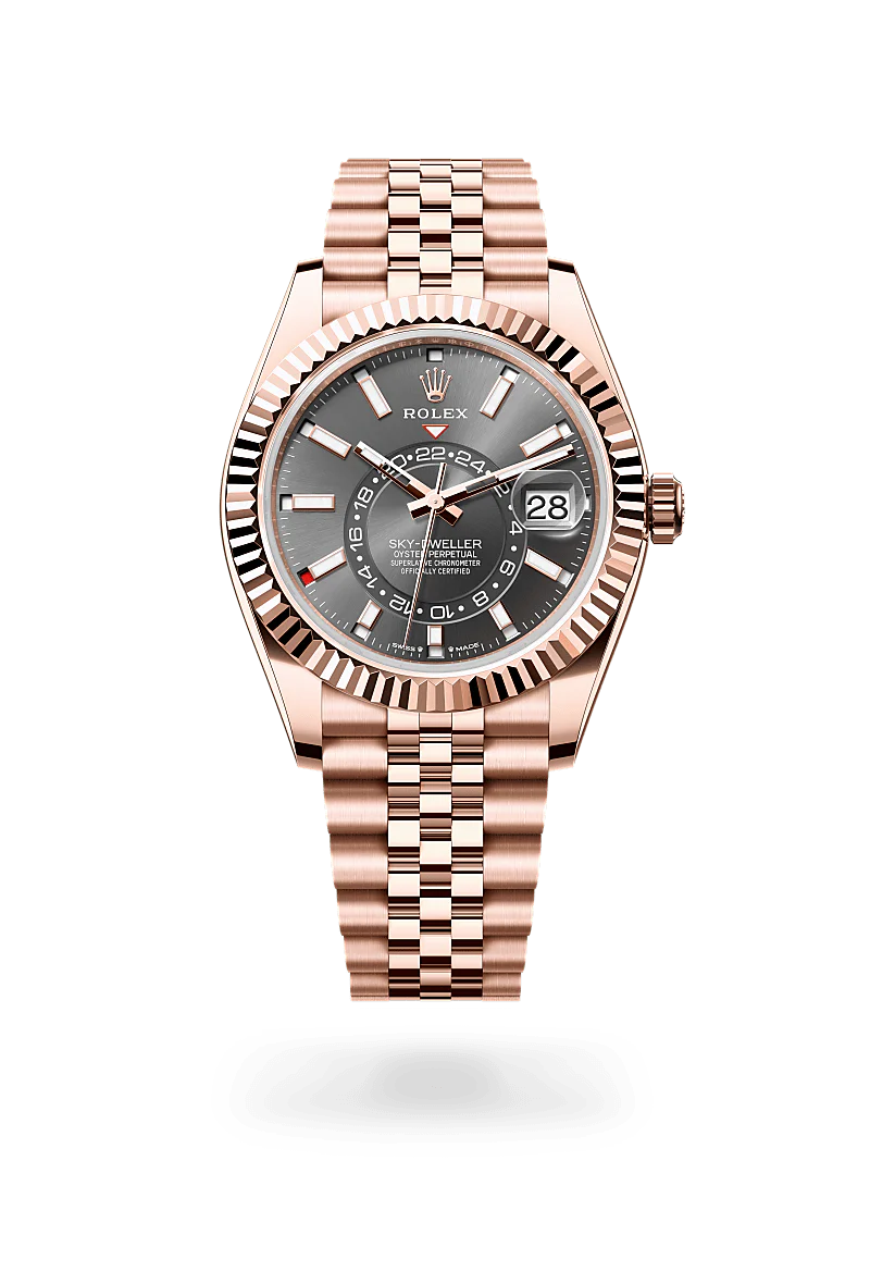 Rolex Sky-Dweller Oyster, 42 mm, Everose gold M336935-0008