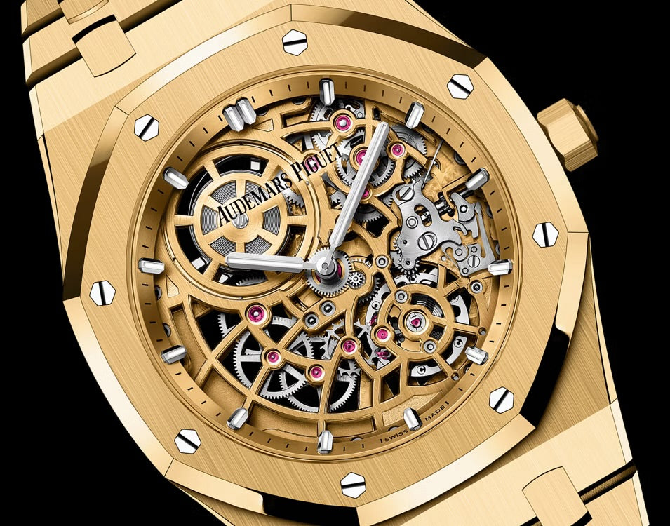 Audemars Piguet ROYAL OAK “JUMBO” EXTRA-THIN OPENWORKED