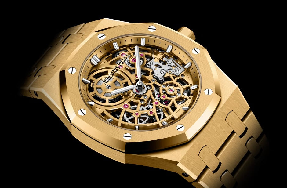 Audemars Piguet ROYAL OAK “JUMBO” EXTRA-THIN OPENWORKED